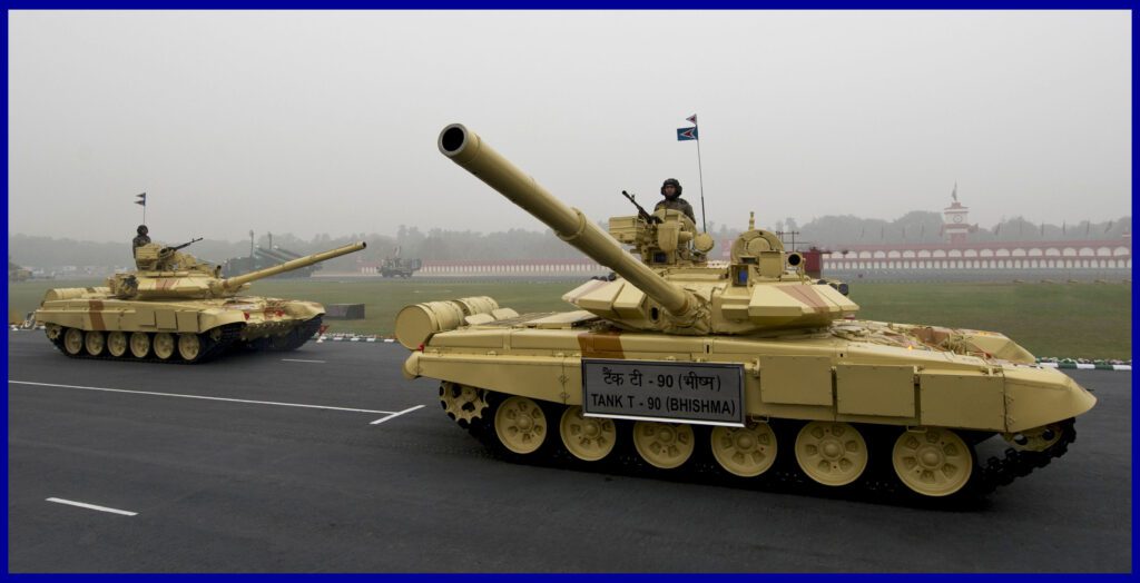 Photo Credit: Indian Army / T-90 Tank