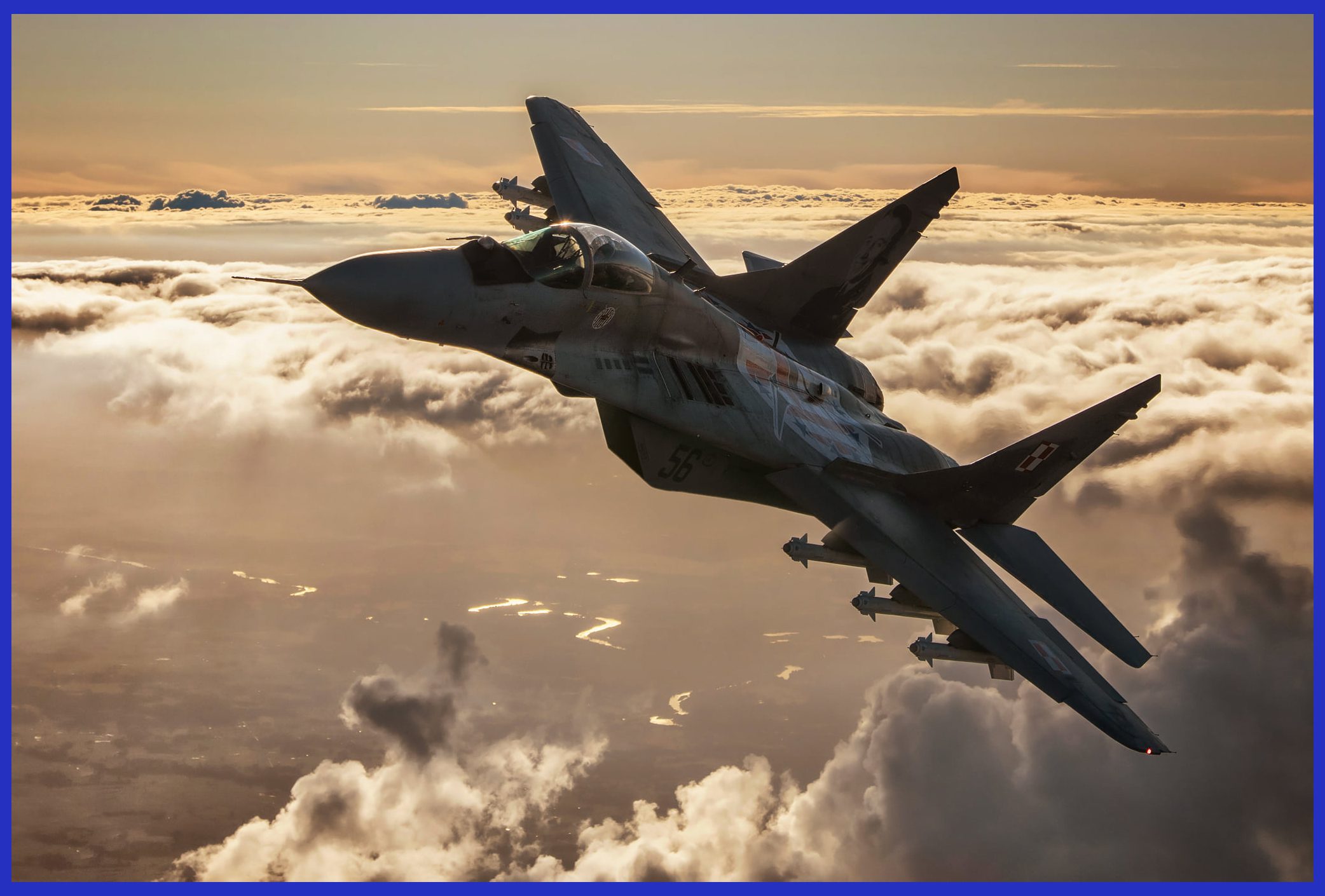 Photo Credit: Hesja Air-Art Photography / A Polish MiG-29 is armed with six Vympel R-73 air-to-air missiles (AAMs)