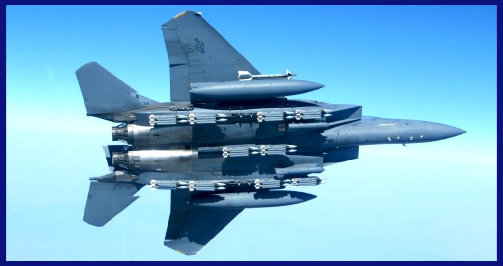 Photo Credit: USAF / Joint Direct Attack Munition F-15 with SDB