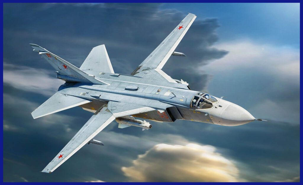 Open-source illustrative image / Let's Explore The Russian Su-24 Tactical Bomber Details