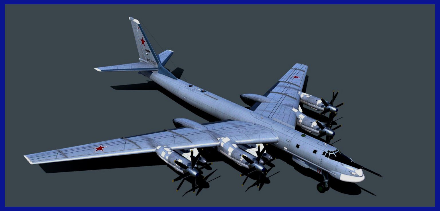 Details Of The Tupolev Tu-95 An Iconic Russian Bomber Whose NATO ...