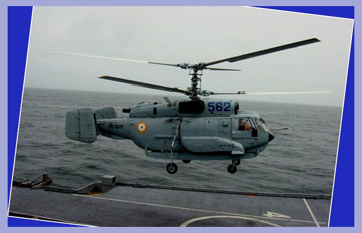 Photo Credit: Indian Navy / Details Of Kamov ka-31 Helix Early Warning Helicopter