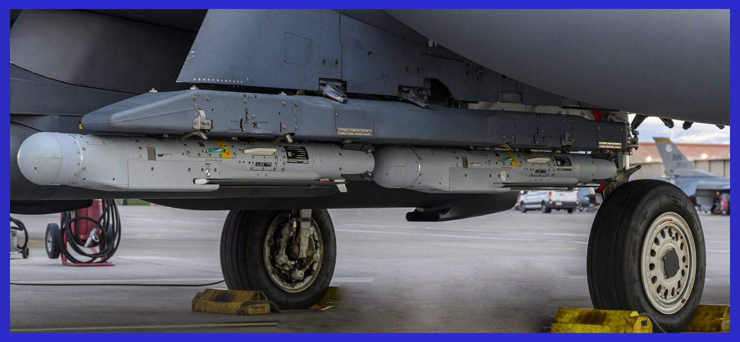 Photo Credit: Raytheon / F-15E with two GBU-53B StormBreakers in its port side weapons bay