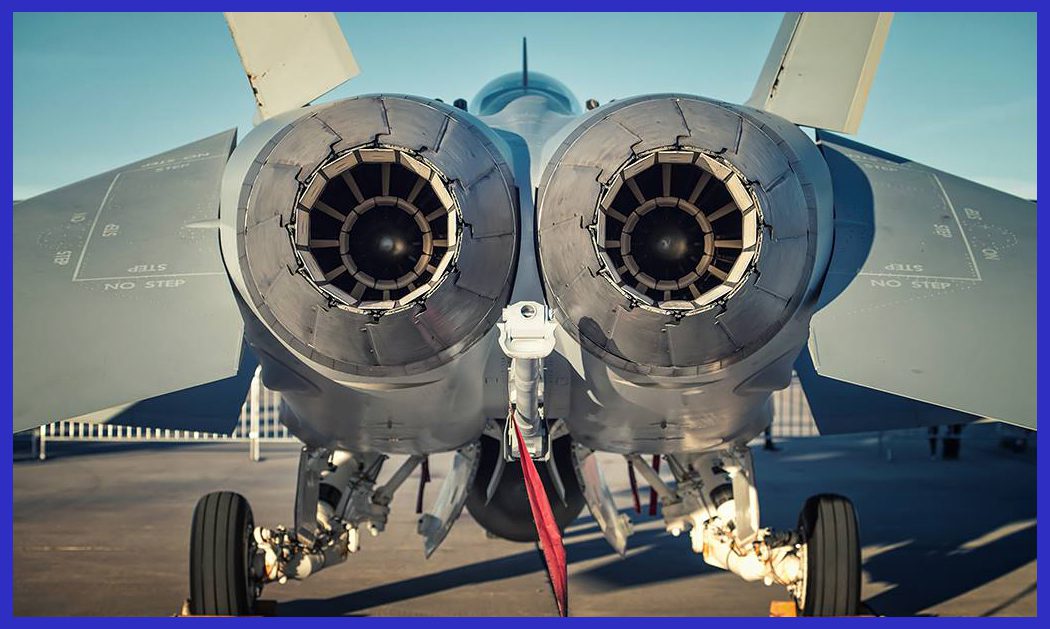 Photo Credit: Hesja Air-Art Photography / A Captivating Close-Up of the Highly Reliable GE F414 Engines