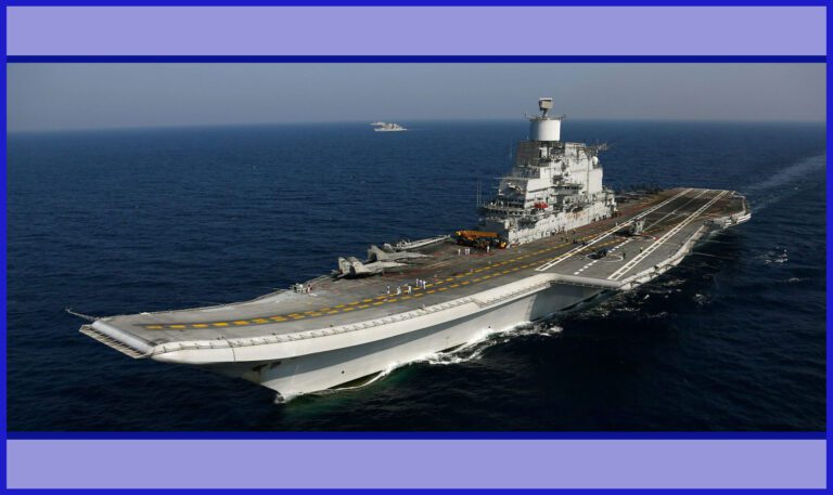 Aircraft Carrier Of The Indian Navy INS Vikramaditya